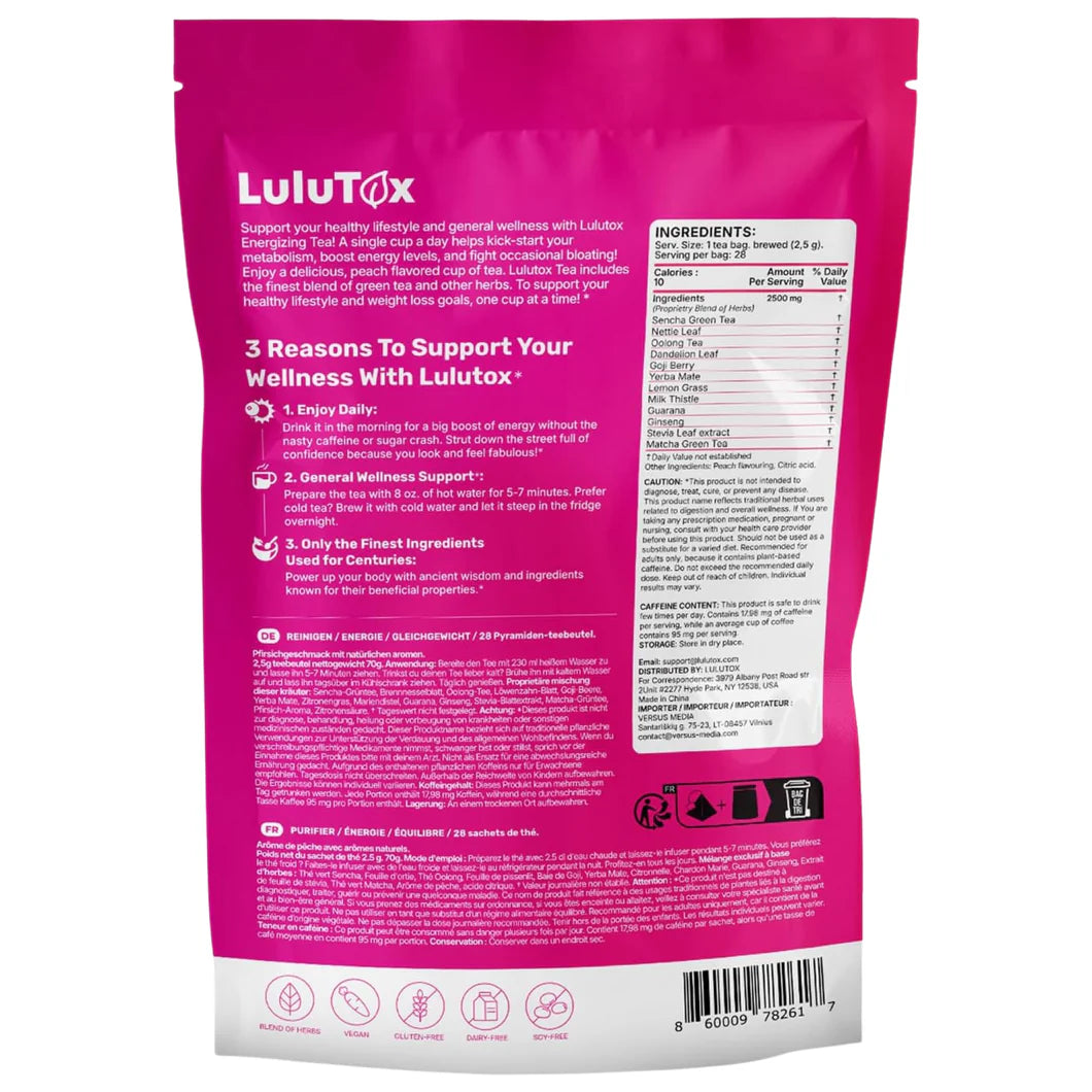 Lulutox Detox Tea CA