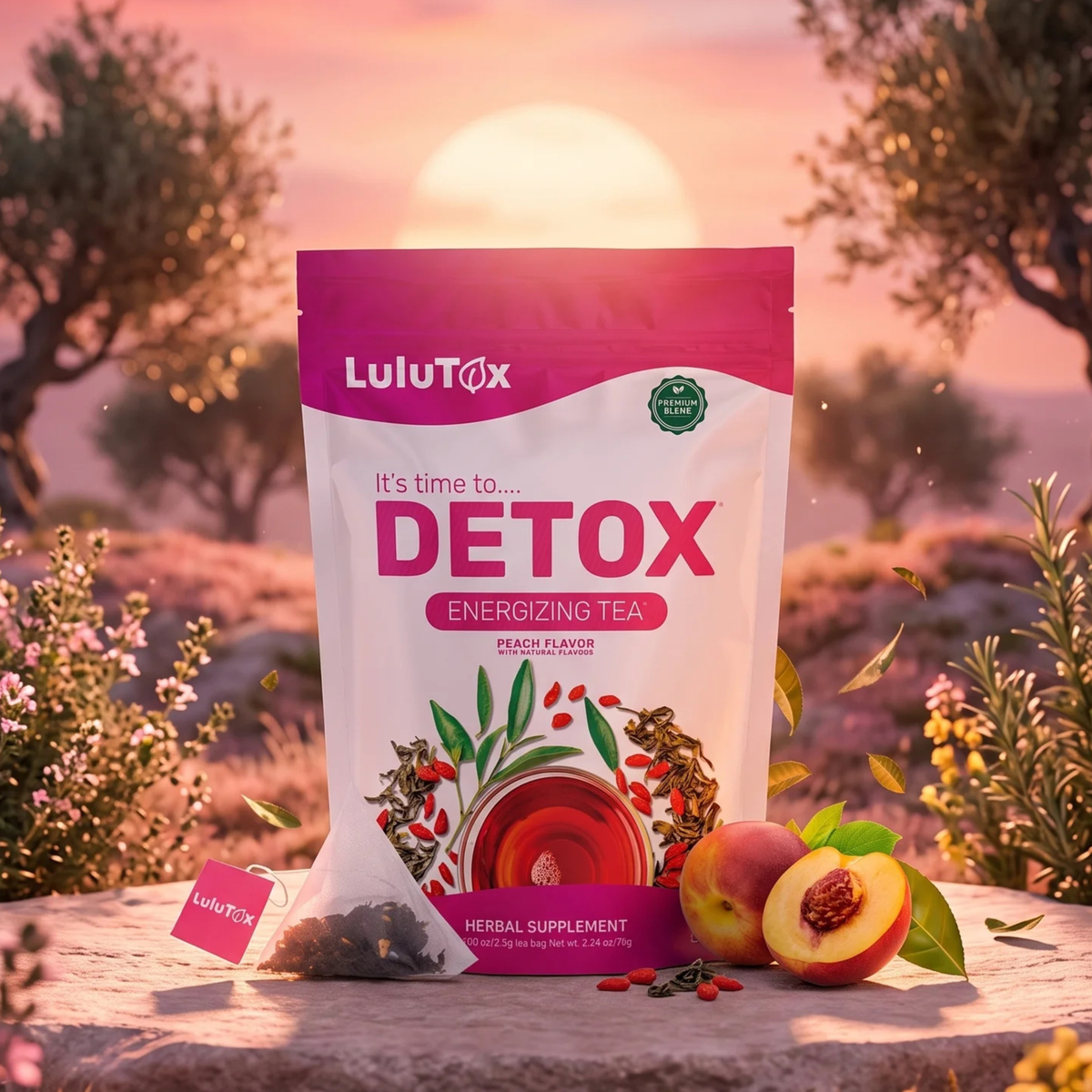 Lulutox Detox Tea CA
